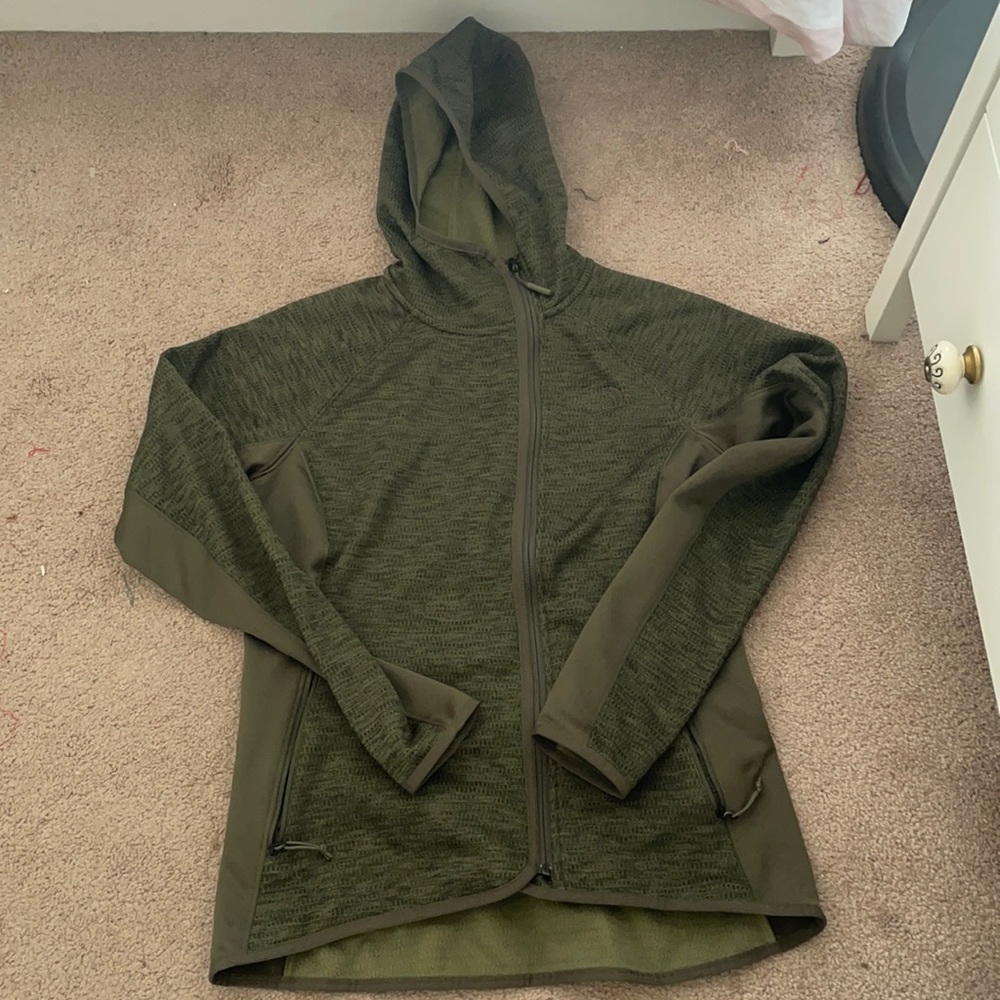 TheNorth Face Green Hoodie
